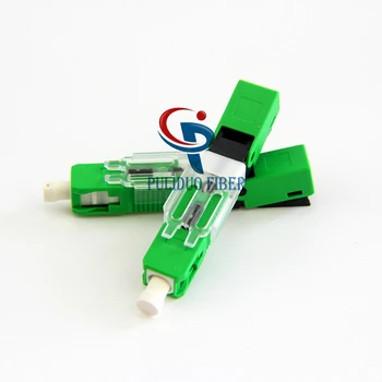 

100PCS FTTH ESC250D APC Single-Mode SC APC Quck FastFIELD Assembly Connector