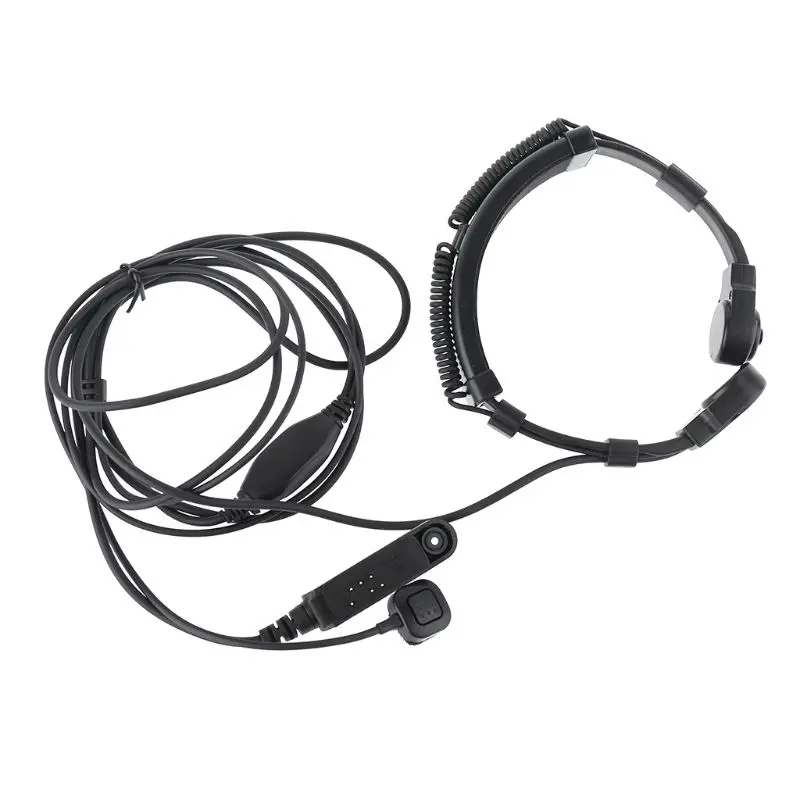 

Telescopic Throat Vibration Mic Earpiece Headset for Baofeng UV-9R Plus Radio