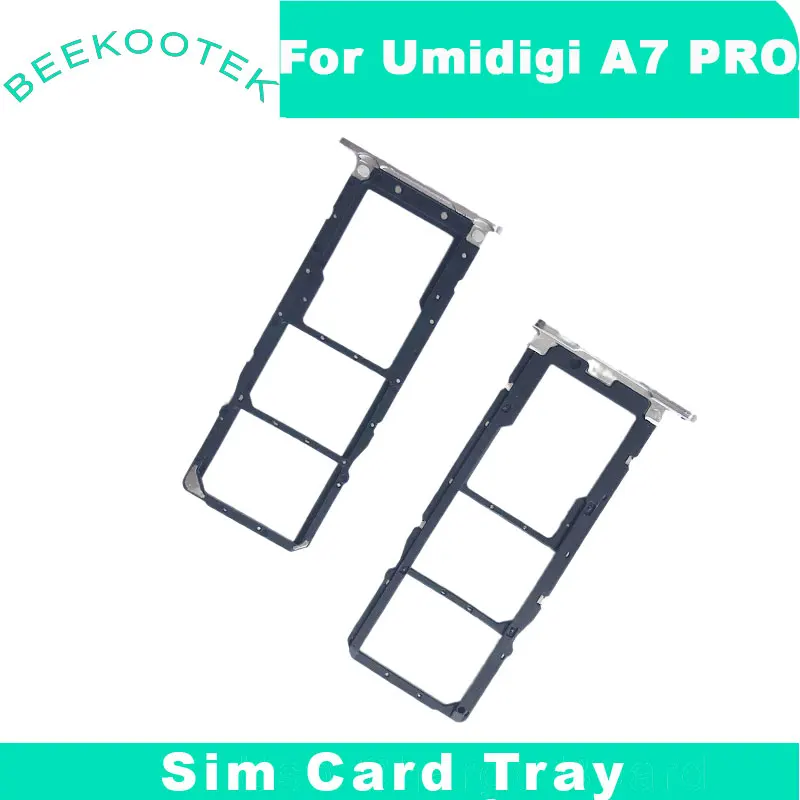 

New For UMIDIGI A7 PRO Card Tray Holder 100% Original High Quality SIM Card Tray Sim Card Slot Holder Repalcement for A7 PRO