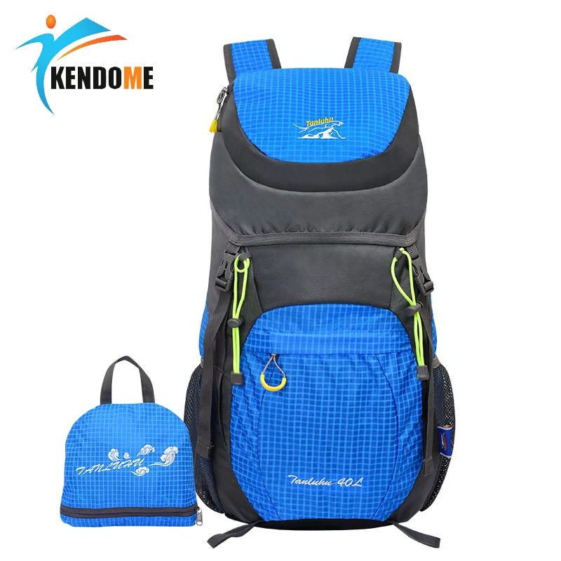 40L Military Hiking Backpack Travel Camping Foldable Outdoor Men Women Sport Trekking Large Waterproof Rucksack 7colors |
