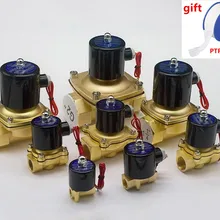 Газ Вода Пневматический электромагнитный клапан воды, воздуха DC/24 V/12 V AC/220 V 2W-06/08/10/15/20/25/32/40/50, NC, 2 варианта