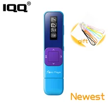IQQ Q1 Мини Портативный Hifi музыкальный плеер без потерь Bulit-in 8 ГБ с FM/запись/воспроизведение набор для бега может играть 100 часов