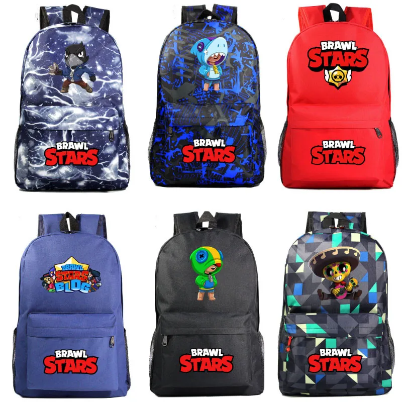 Nuevo  Peleas estrellas mochila LEON de pelea Peluches mochila para alumno de escuela adulto para hombre estudiante libro bolsa de compras bolsa de viaje de Myw5eNRYK3z