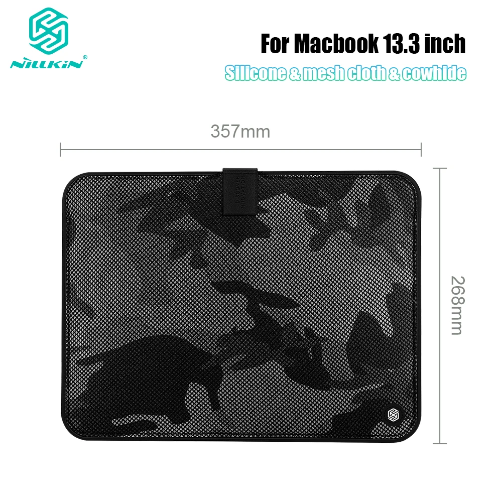 NILLKIN сумка для ноутбука защитный анти-удар водостойкий рукав чехол сумка для Macbook air 13 Чехол Камуфляжный стиль Cace