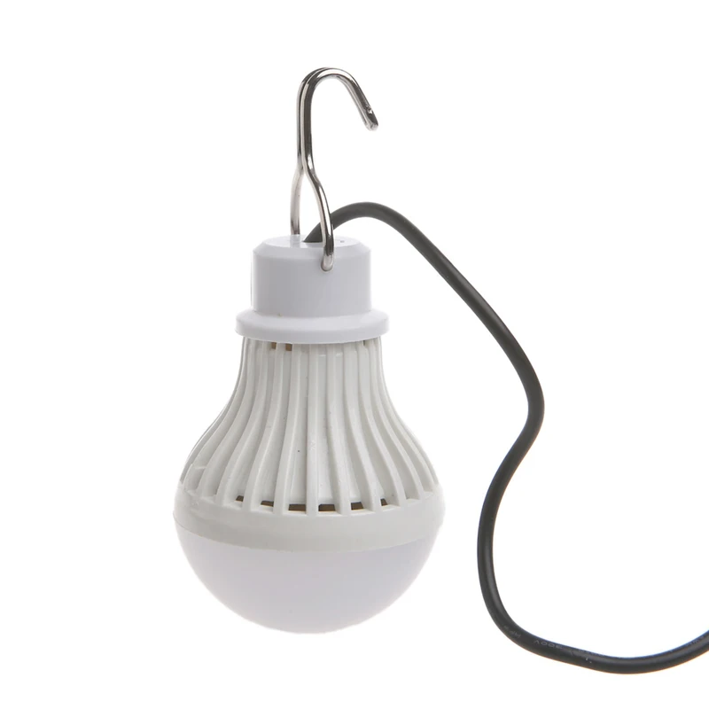 

Portable USB LED Light Bulb Switch LED Camping Lantern Tent Lighting 5W E65B