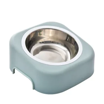 

8 Degree Bevel Design Stainless Steel Dog Cat Bowl Feeder Universal Pet Water And Food Bowls