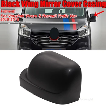 

Wooeight 1Pc Left Side Rearview Wing Mirror Cover Case Cap Casing fit for Vauxhall Vivaro Renault Trafic Van Fiat Talento 2018