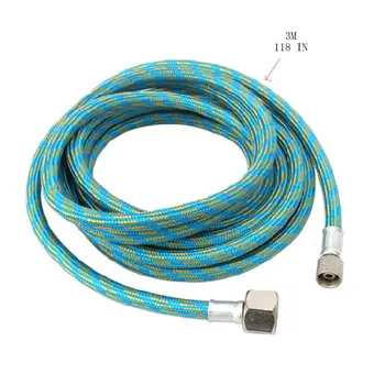 

3 Meter Nylon Braided Airbrush Air Hose G1/8 to G1/4 Spray Pen Woven Pipe Parts