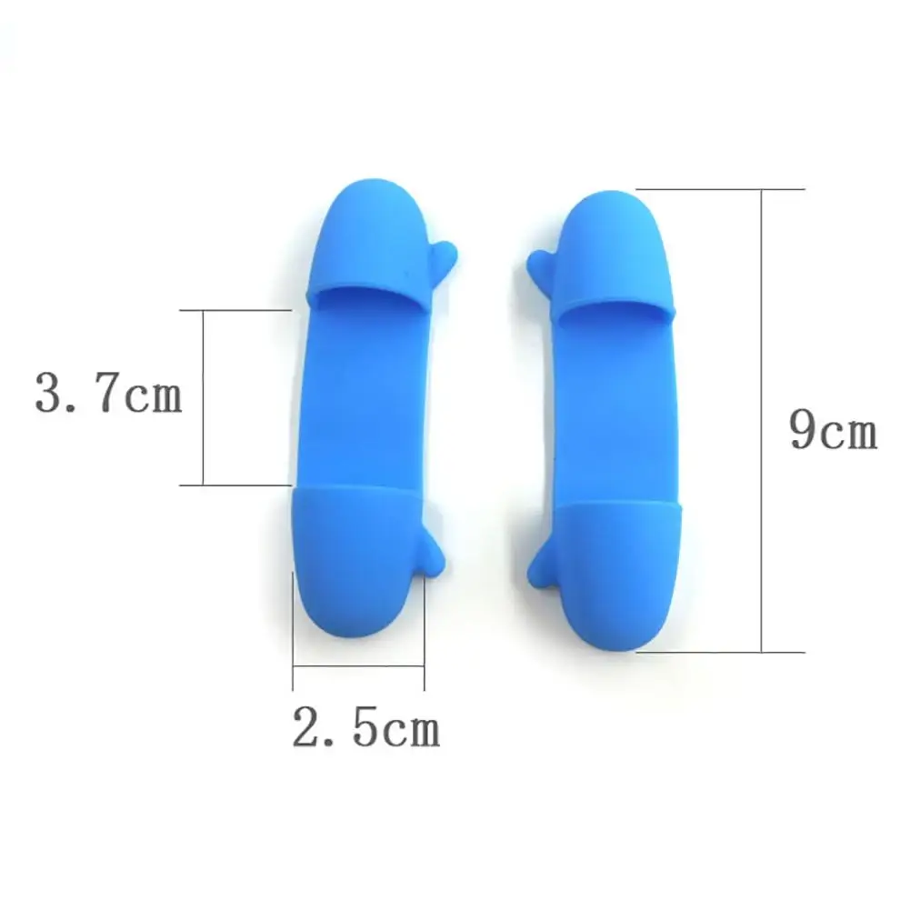 1 Pair Mini Silicone Heat Insulated Finger Clip Bowl Dish Plate Clamp Holder Non-slip Gripper Pot Holder Baking Accessories silicone oven mitts kitchen gloves silicone oven gloves