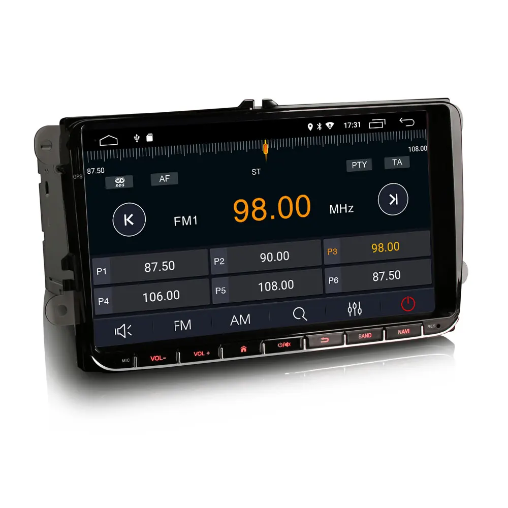 Discount 9" Android 9.0 Pie OS Car Multimedia GPS Radio for Skoda Praktik 2007-2011 Yeti 2009-2015 Patrick 2004-2008 Roomster 2003-2015 3