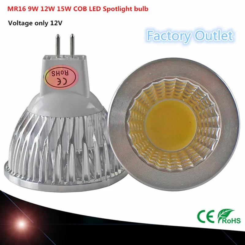 Мощная светодиодная лампа niewe MR16 GU5.3 ударная 9 Вт 12 15 Dimbare теплая Koel Wit mr 16 В Gu 5 3 220