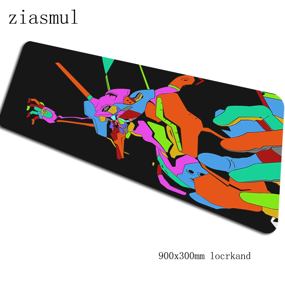 Evangelion padmouse 900x300x3 мм игровой коврик для мыши популярный коврик для мыши геймер компьютерный стол объемный рисунок коврик notbook mousemate pc - Цвет: Size 900x300x3mm