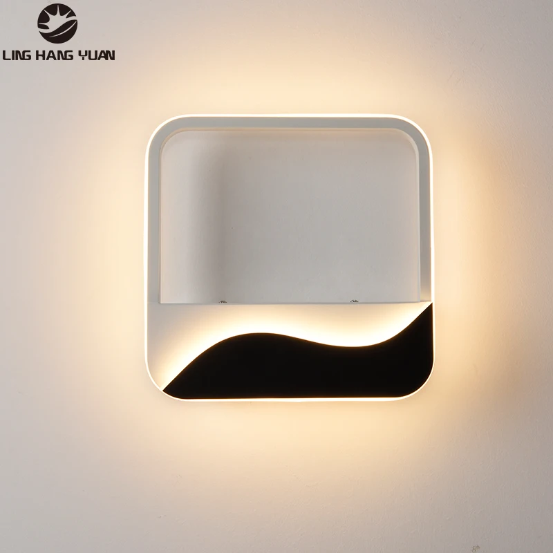 

Nordic Creative LED Wall Lamps Minimalist Bedside Lights for Living Room Bedroom Study Room Aisle Wall Lights Indoor Lighting