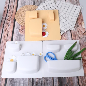 

Plastic Self-adhesive Kitchen Refrigerator Fridge Storage Rack Organizer Cleaning Sponge Vegetable Fruit Home Kitchen Supplies