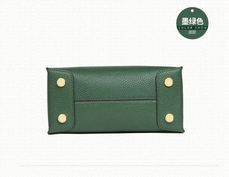 Новая сумка Baotou кожаная женская сумка с замком ручная накладная сумка через плечо
