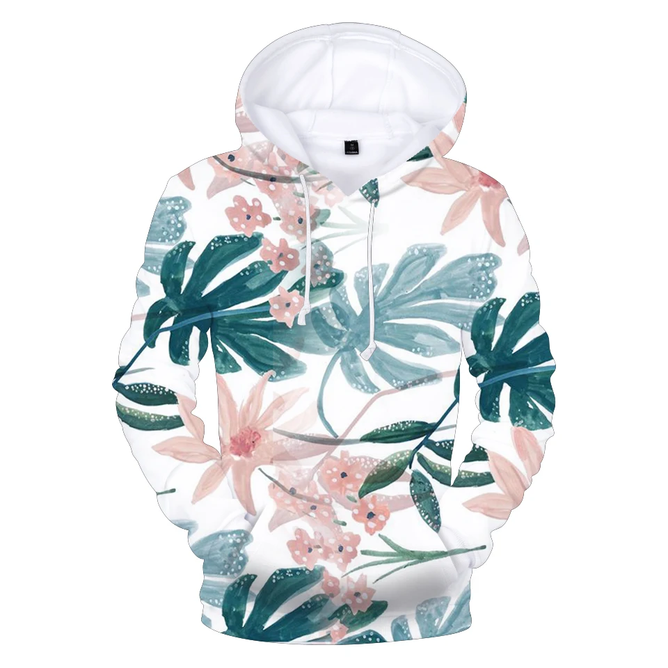 

Girl's Fashion Print Flower 3D Hoodies Women Men Sweatshirts Aikooki Hooded Flower 3D Hoodies Sweatshirt pullovers