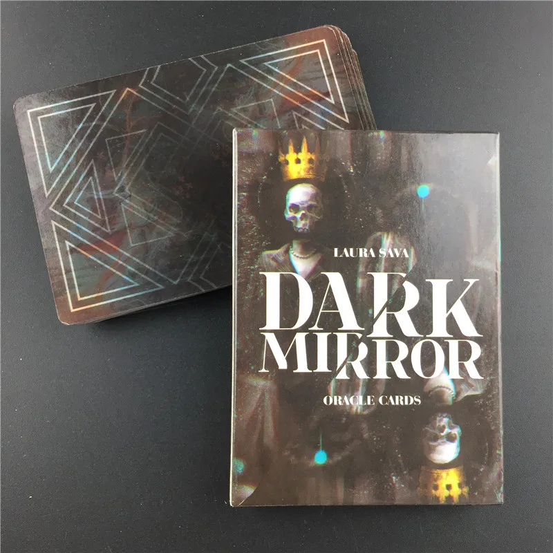 

2020 Tarot Cards Dark Mirror Oracle Cards Deck Tarot Board Game for Fortune Telling Playing Card Games Family Entertainment