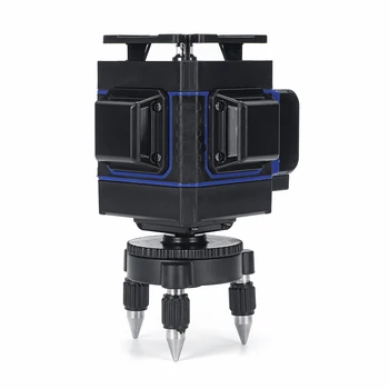 

12 Lines 3D Green Laser Level Self-Leveling Wireless Remote 360 Horizontal & Vertical Cross Lines With Battery & Wall Bracket