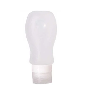 

Blue White Pink High Quality 37ml 60ml 89ml Portable Mini Silicone Bottle Travel Lotion Points Shampoo Container