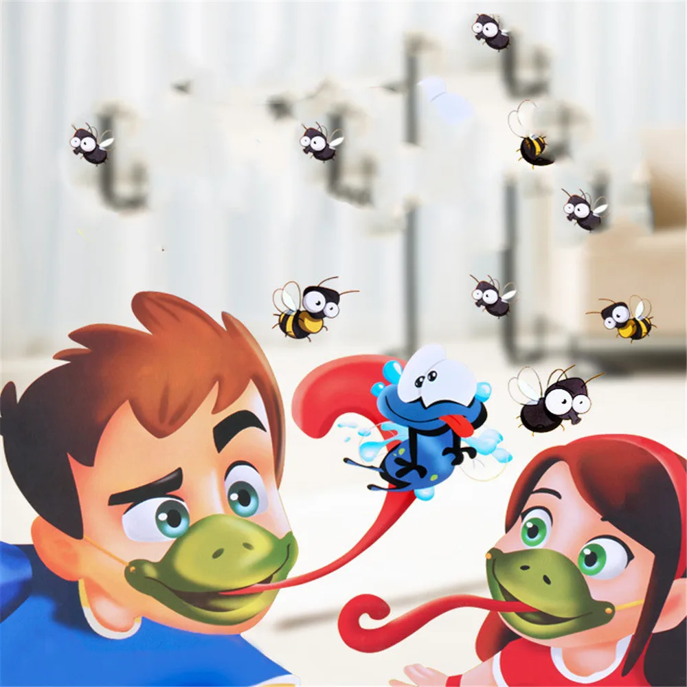 Interactive Desktop Athletics Party Game Tongue Athletic Board Game Kids Toy Party Game Funny Gadgets Prank Toys for Children