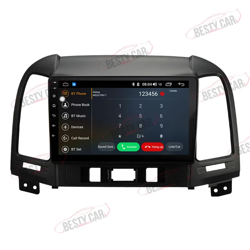 Cheap 9" Android Car Multimedia Player GPS Navigation Stereo for Hyundai Sonata 2007-2012 Head Unit Radio Video DSP IPS+2.5D DVR 4G BT 4