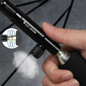 

2 In 1 Mini Bike Pump Inflator Bicycle For MTB Cycling Air Pump Tubeless Tire Repair Tool