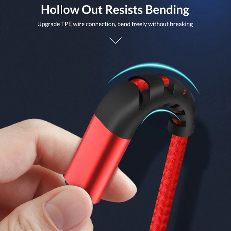 Кабель для передачи данных 3A Quick Charge 3,0 usb type C кабель для Xiaom Redmi Note 7 кабель для быстрой зарядки type-C для samsung S9 S10 Plus USB C
