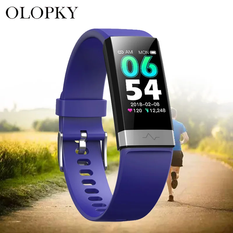 

New ECG +PPG Smart Bracelet Heart Rate Blood Pressure Sleep Monitoring Bluetooth Sports Fitness Tracker Large Screen Smart Watch