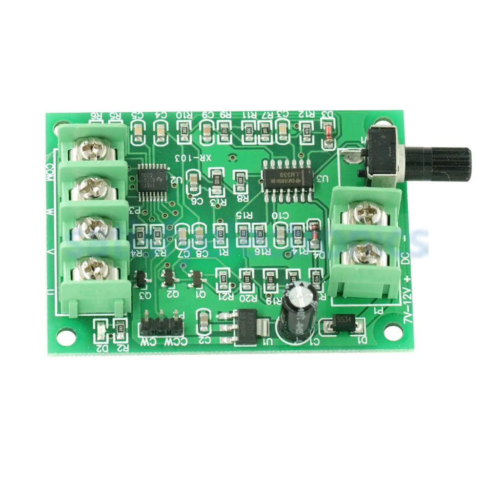 

1PCS DC 7V-12V Brushless Driver Board Controller For Hard Drive Motor 3/4 Wire