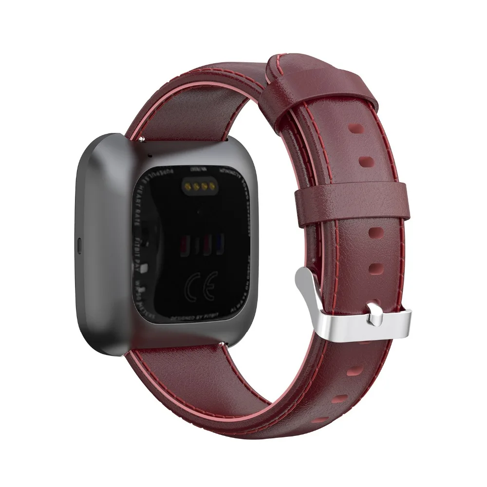 Кожаный ремешок COMLYO для Fitbit versa 2, сменный ремешок для часов, умный Браслет для Fitbit versa lite, ремешок для браслета