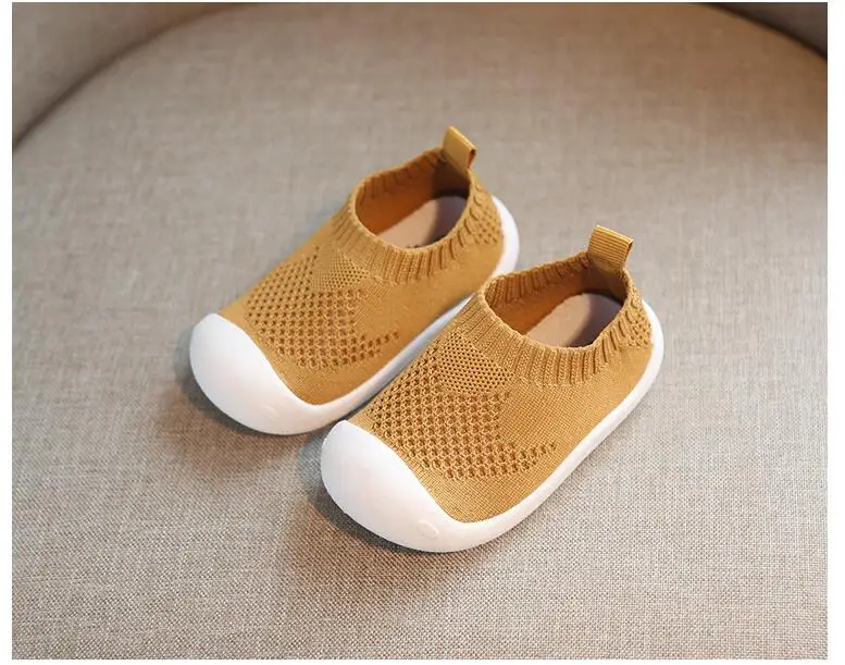 2019 весенняя обувь для малышей; Повседневная Удобная Обувь для малышей; нескользящая обувь из сетчатого материала для мальчиков и девочек