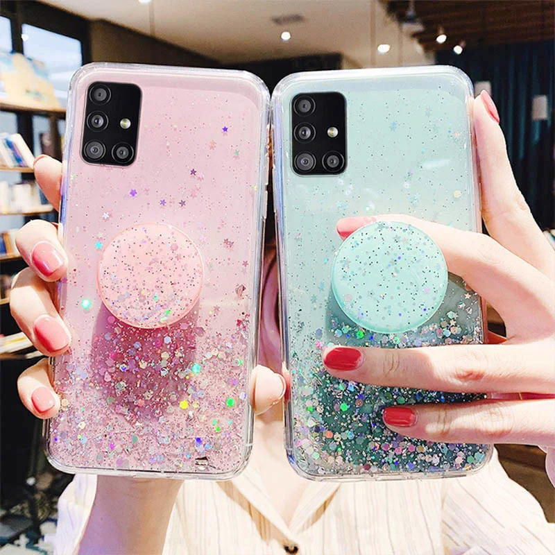 Bling Glitter Phone Case For Samsung Galaxy Mobile Phone Covers_voghion.com