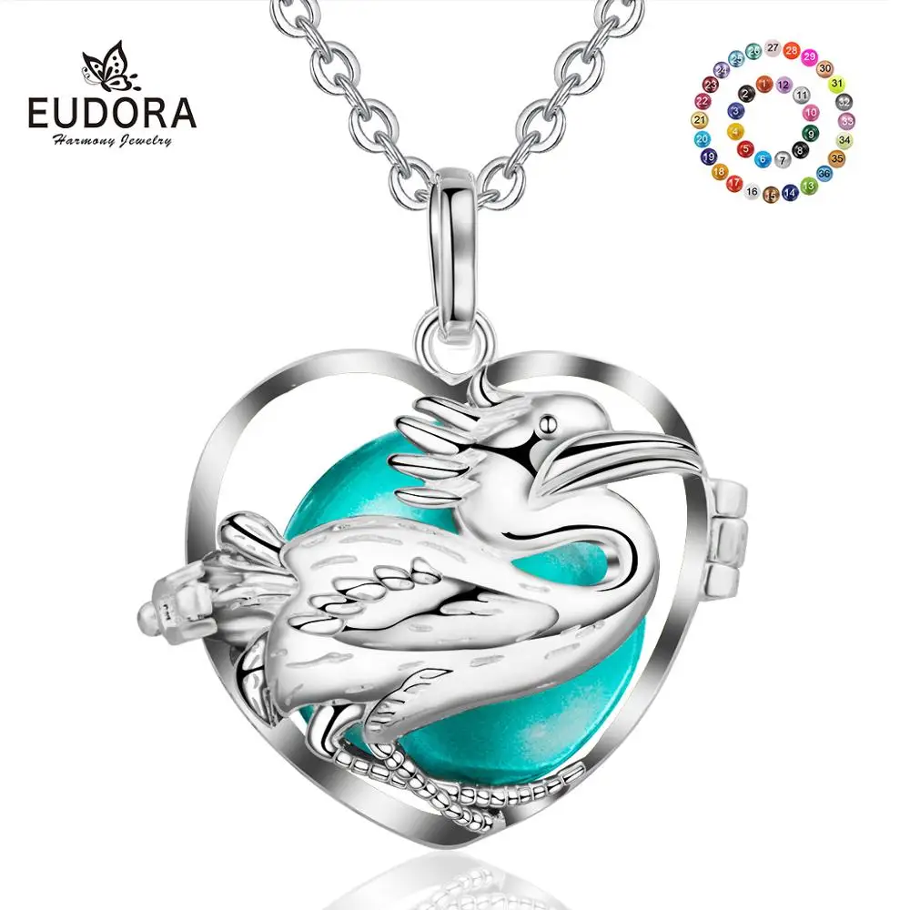 Ювелирное изделие EUDORA K221N20 для женщин подвеска в виде болотного шара медальон