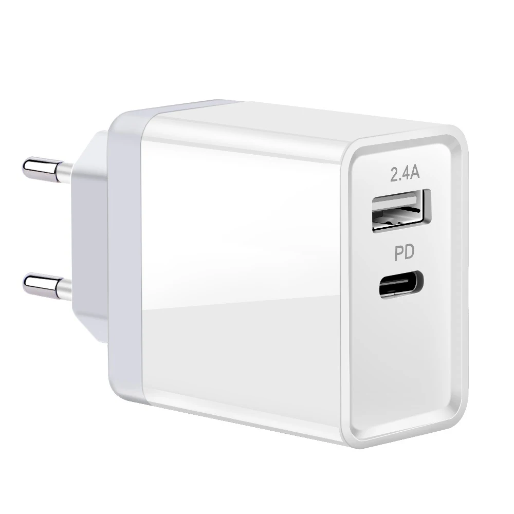 

FORNORM 30W Type-C Wall Charger Power Delivery Phone Charger Adapter For MacBook/iPhone X/8Plus Xiaomi USB-C Portable PD Charger