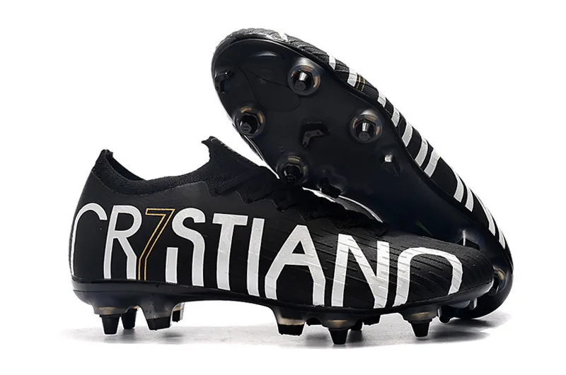 6 Хит, мужские Vapors 13 XIII Elite SG-PRO, AC CR7, Ronaldo NJR Neymar, женские футбольные бутсы для мальчиков, бутсы, US6.5-11 - Цвет: 6