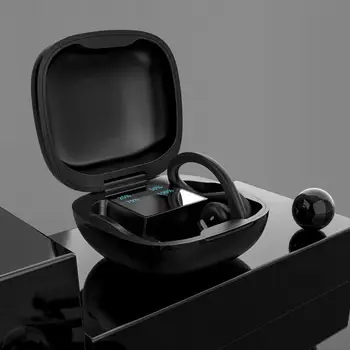 

MD03 LED Display Wireless Bluetooth 5.0 Business Earphone Waterproof Earbuds