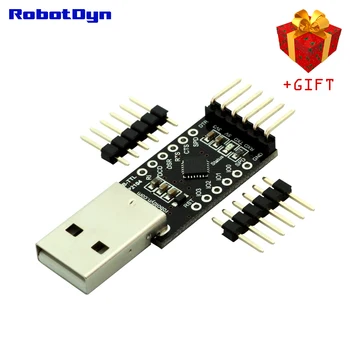 

CP2104 USB-TTL UART Serial adapter-microcontroller, 5V/3.3V, USB-A