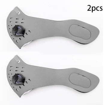 

2PCS Activated Carbon Filter Air Valve Outdoor Dust-proof Protective Face Cover