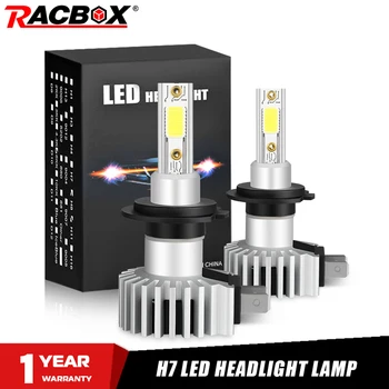 

H7 Led Headlight 3000K 6000K 10000K 72W 10000LM LED Car bulb lights fog Light Auto Mini Head Lamp Bulbs 12V 24V Car Accessories