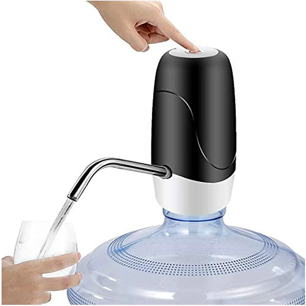 Electric Water Bottle Pump Portable USB Charging Automatic Mini Drink Dispenser Pourer Auto Switch Smart Appliances | Дом и сад