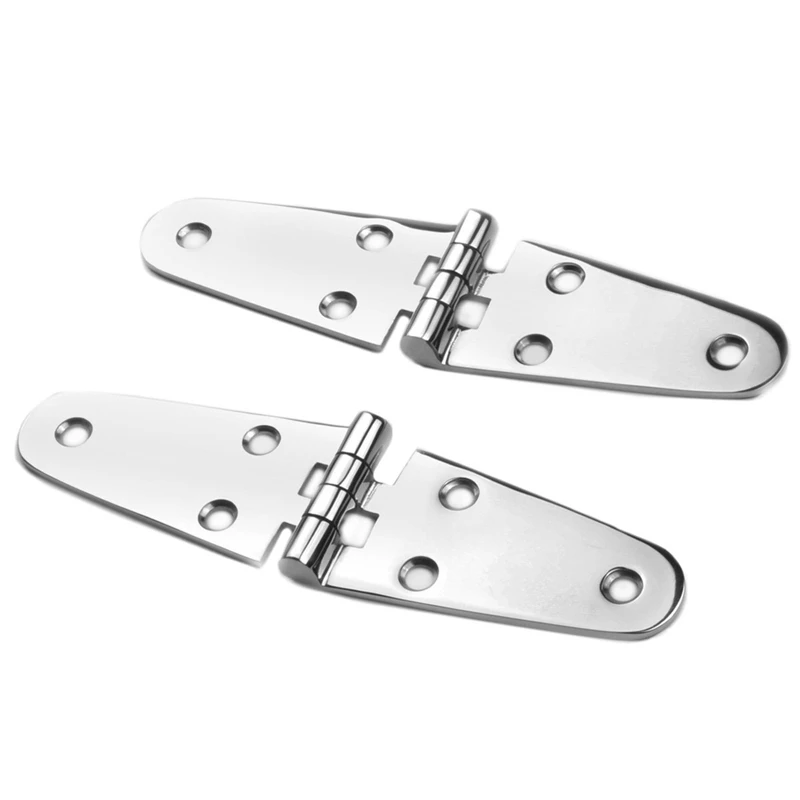 

1 Pair Stainless Steel Strap Hinge for Marine Boat Door Furniture 144x38Mm