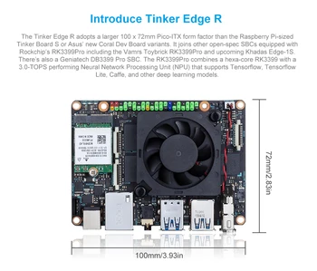 

ASUS Tinker Edge R development board Rockchip RK3399PRO artificial intelligence Android 8.1