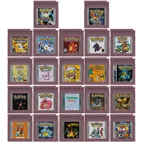 Video Game Cartridge Console Card 16 Bits Pokeon Blue Kaizo Bronze Orange Pink Prism Brown For