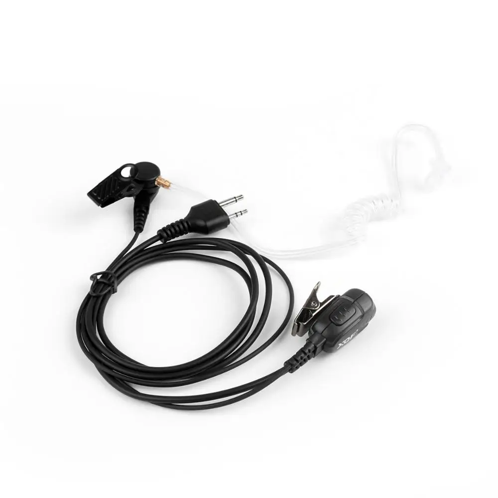 Artudatech Скрытая Акустическая трубка гарнитура PTT Mic наушники для MIDLAND GXT250 GXT400 GXT650 GXT