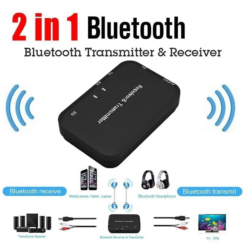 Высокое качество 2 в 1 Bluetooth передатчик и приемник для Android IOS Phone system PAD