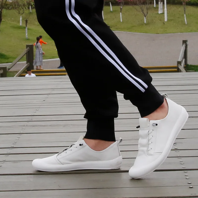 Genuine leather shoes men loafers white shoes brand cow leather mens casual flat spring summer male footwear KA3487 leather shoes