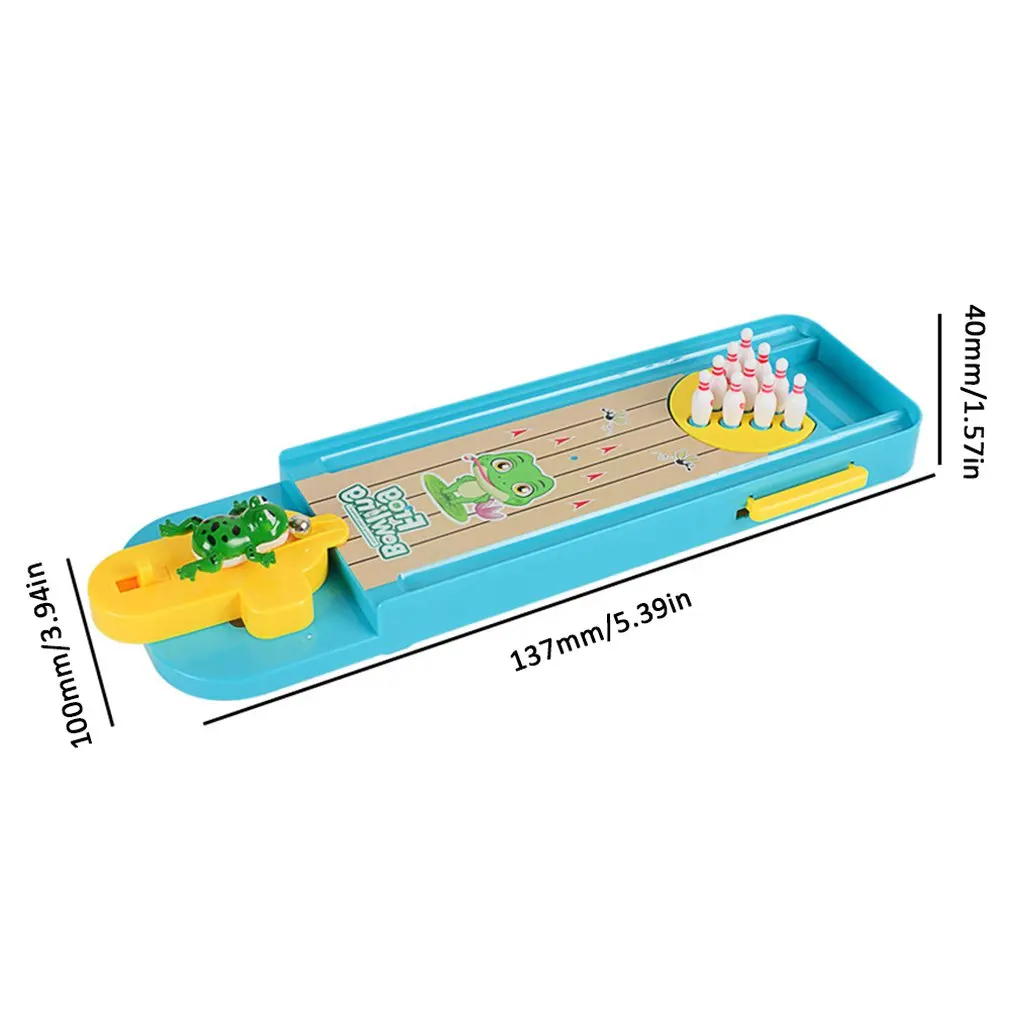 New  Children'S Puzzle Board Game Interactive Creative Mini Bowling Marble Interactive Board Game Childr