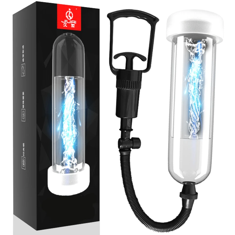 Силиконовый пенис увеличитель Насос Киска сосание Массажная чашка мужской