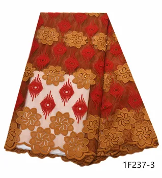 

Latest African Tulle Lace Fabric 2020 High Quality African French Stones Lace Fabric Nigerian Embroidery Tulle French Lace 1F237