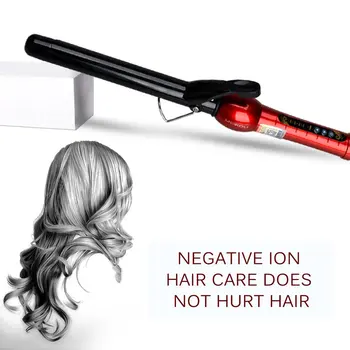 

Professional Digital Display Wet Dry Ceramic Hair Curler Electric Hair Curling Roller Wand Personal Salon Hair Styling Tools